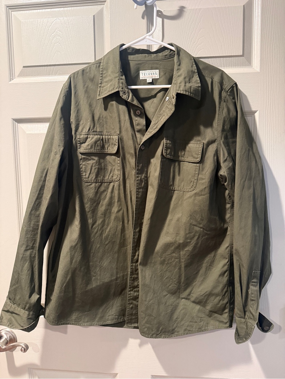 Tecovas Olive Green Military Field Jacket